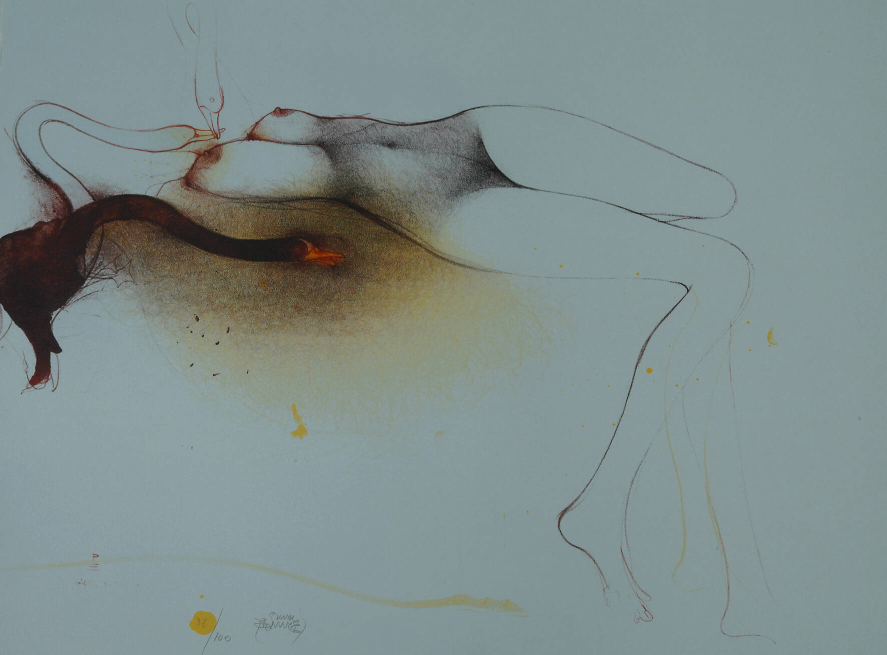 Bruno Bruni, Leda mit den Schwänen