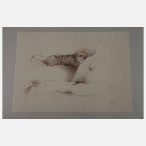 Bruno Bruni, Zwei liegende weibliche Akte