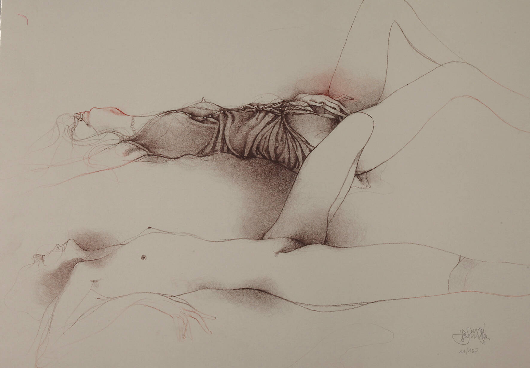 Bruno Bruni, Zwei liegende weibliche Akte