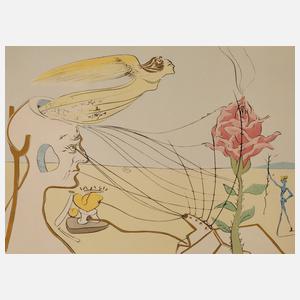 Salvador Dali, Die Rose (Traum)