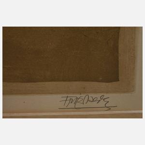 Johnny Friedlaender, Abstrakte Komposition