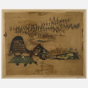 Johnny Friedlaender, Abstrakte Komposition