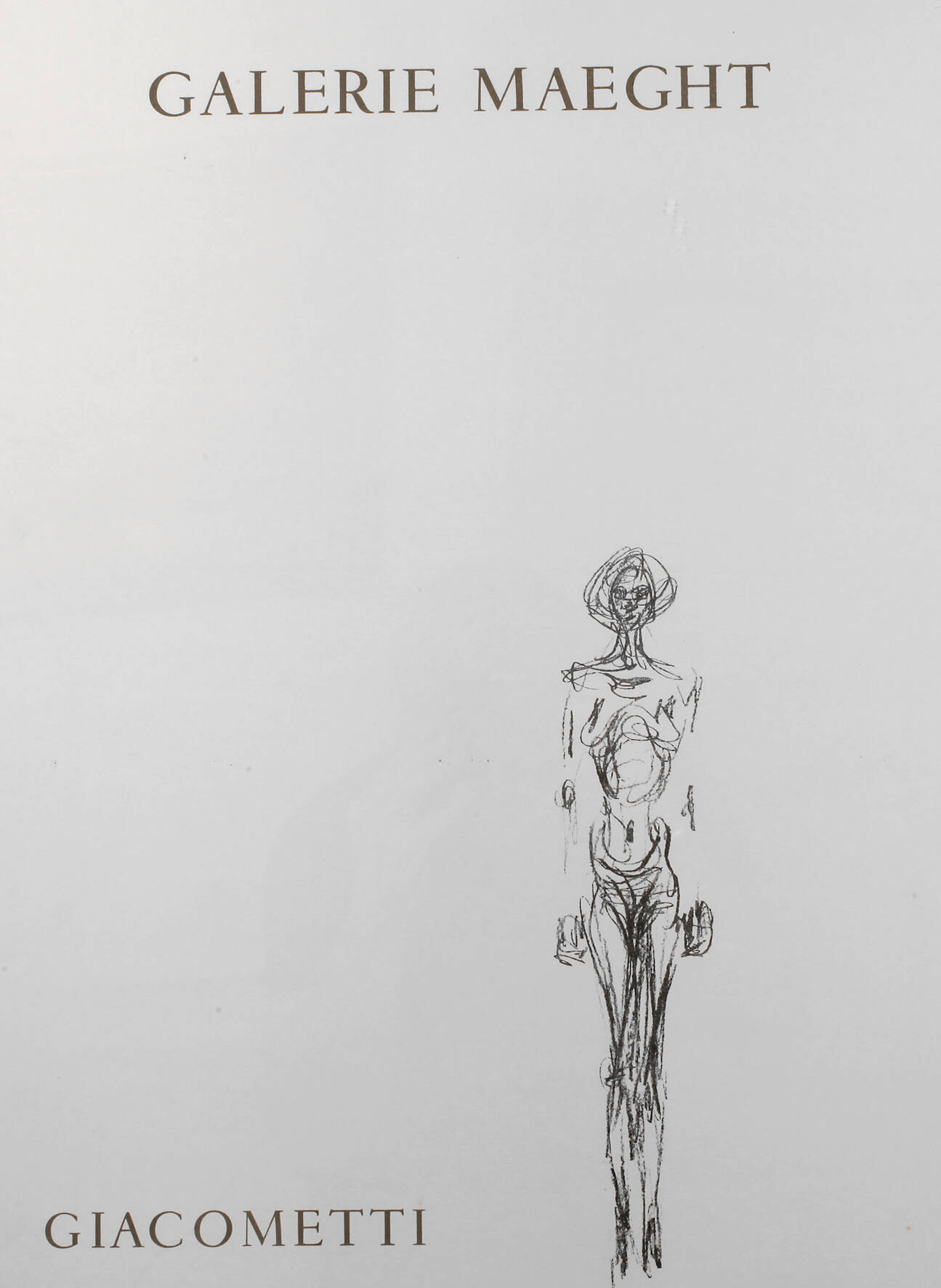 Alberto Giacometti, Plakat