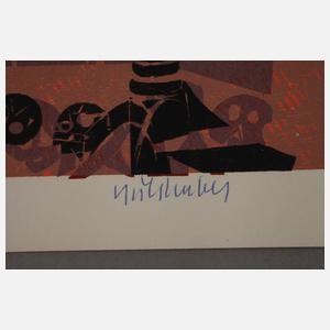 Prof. HAP Grieshaber, "Der Blutvogt"