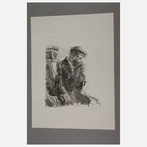 Bernhard Heisig, "Lenin und d. ungläubige Timofej"