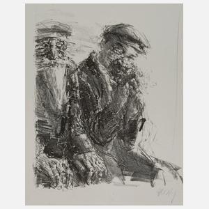 Bernhard Heisig, "Lenin und d. ungläubige Timofej"