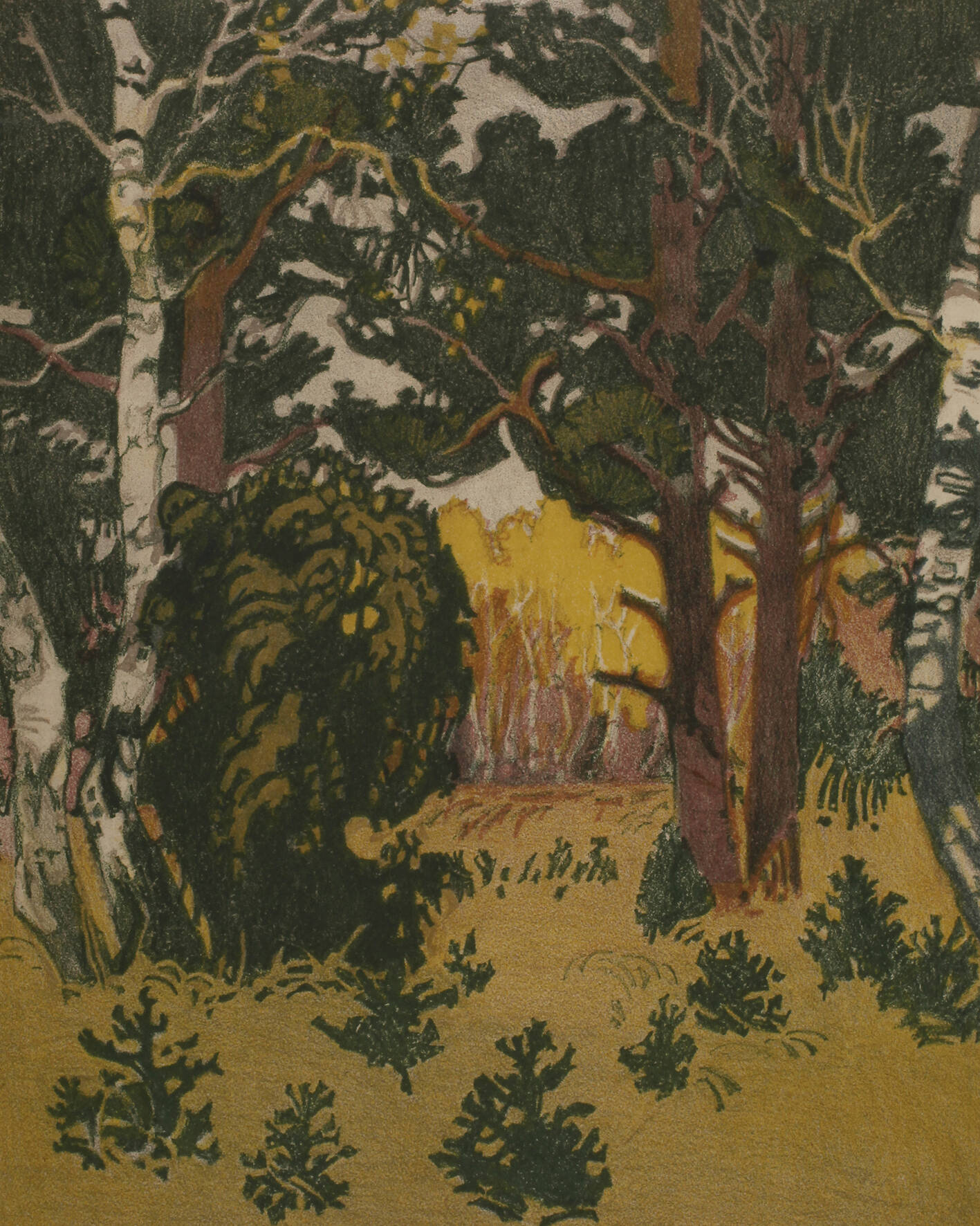 Hans Holzmüller, Waldstück