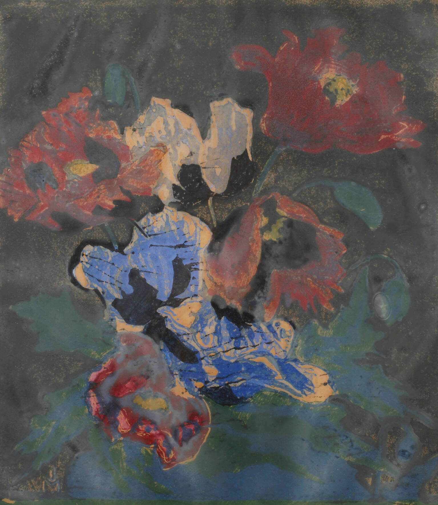 Johanna Metzner, "Bunter Mohn"