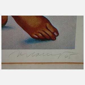 Mel Ramos, "Virnaburger"