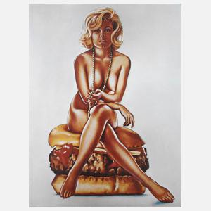 Mel Ramos, "Virnaburger"