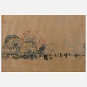 Paul Signac, Im Park