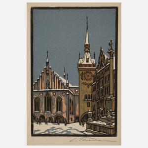 Carl Theodor Thiemann, Münchenansicht