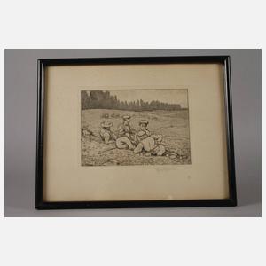 Prof. Hans Thoma, "Bernauer Hirten"