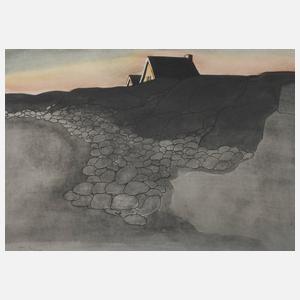 Tomi Ungerer, Abendliche Landschaft