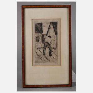 Lesser Ury, "Grabender Bauer"