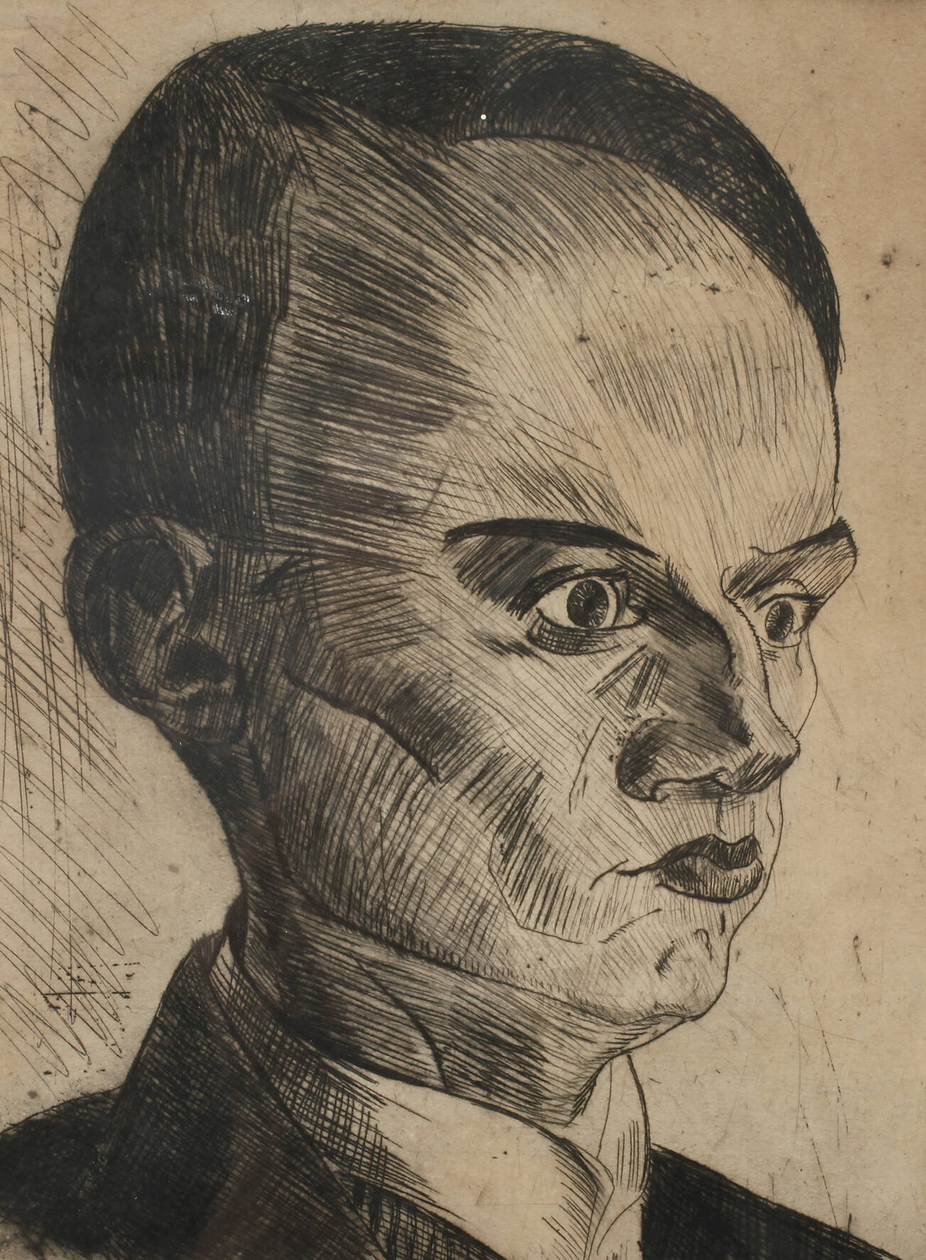 Expressives Herrenportrait