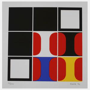 Heinz Kreutz, geometrische Komposition