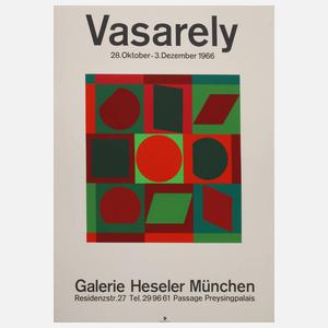 Victor Vasarely, Plakat