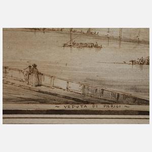 Parisansicht - Veduta di Parigi