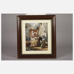 D. Apries Boulanger, Die Gänserupferin