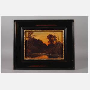 Rudolf Hellgrewe, Abendstimmung im Park