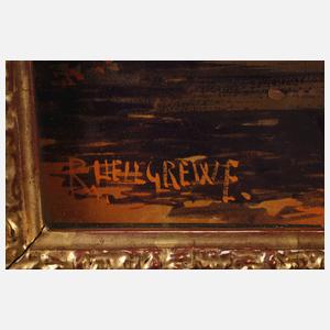 Rudolf Hellgrewe, Abendstimmung im Park