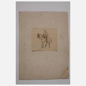 Richard Knötel, Zwei Zeichnungen