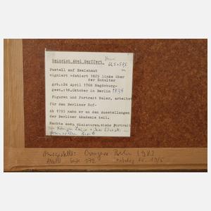 Heinrich Abel Seyffert, Damenbildnis