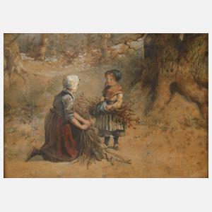 Jan Gerard Smits, Beim Reisig sammeln