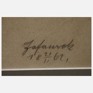 Gustav Zafaurek, Herrenportrait