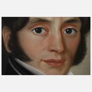 Paar Biedermeierportraits