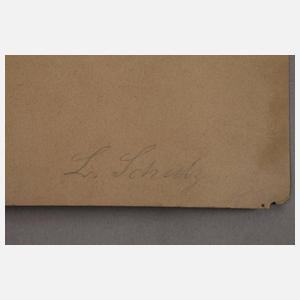 L. Schulz, Liegender Rückenakt