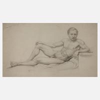 Liegender Männerakt111