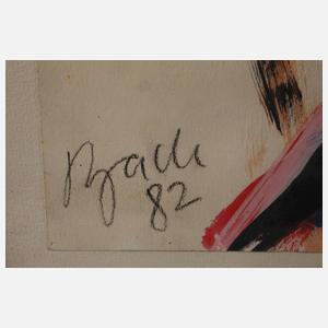 Elvira Bach, Selbst sitzend