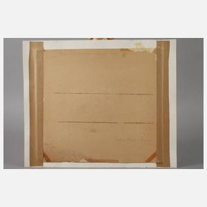 Ludwig Baehr, attr., "Pinien auf Mallorca"