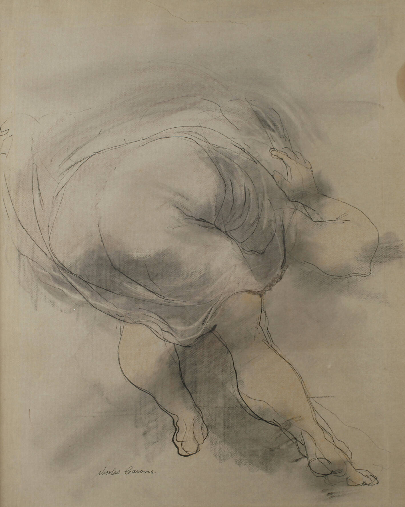 Nicolas Carone, Frauenbildnis