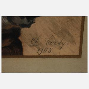 D. Corty, Paar Kinderbildnisse