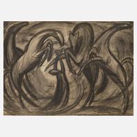 Erich Dieckmann, Sich aufbäumende Pferde111