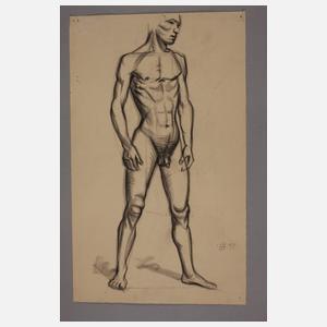 Ernst Holzhäuser, Männerakt