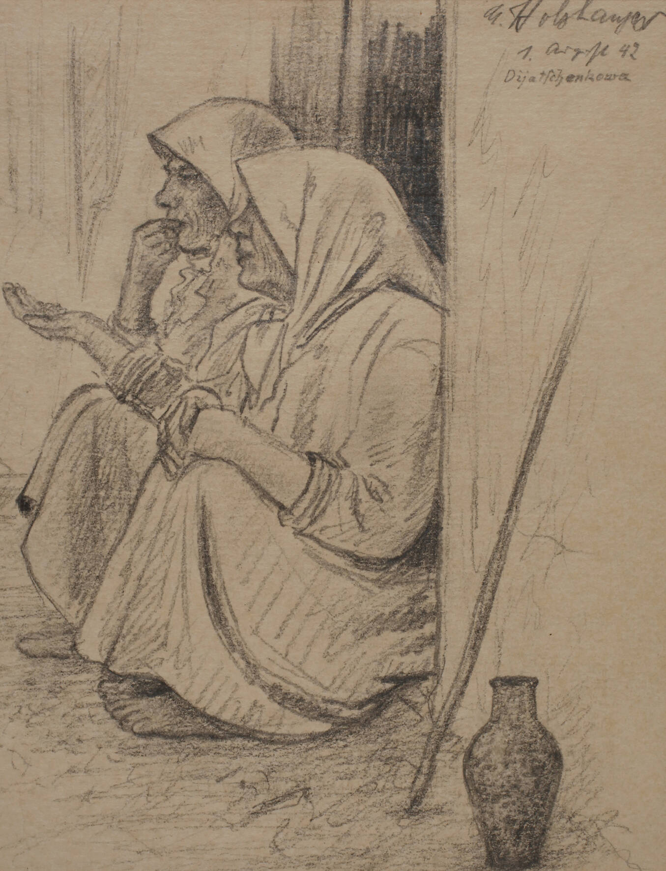 Ernst Holzhäuser, "Frauen aus Dijatschenkowa"