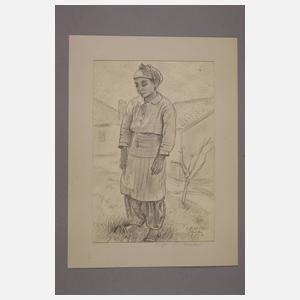 Ernst Holzhäuser, Bauernmädchen