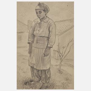 Ernst Holzhäuser, Bauernmädchen