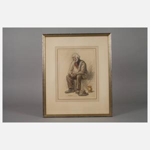 W. Hunt, Sinnender Raucher