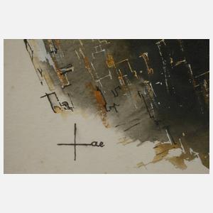 Prof. Hans Jaenisch, Abstrakte Komposition