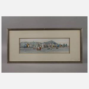 Leunk Kin, Skyline von Hongkong