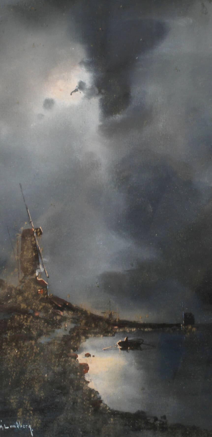 Harald Lundberg, "Mühle auf Skagen"