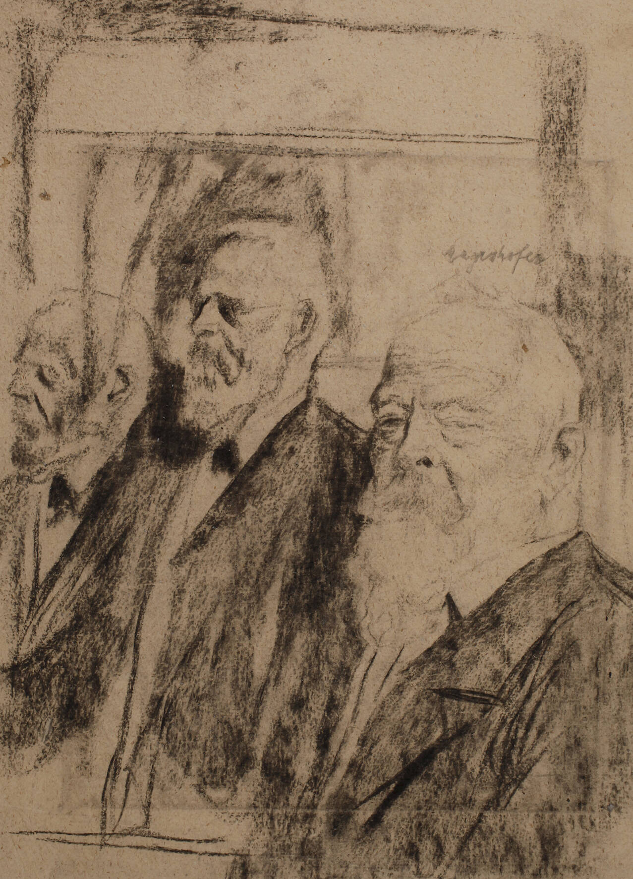 Prof. Max Mayrshofer, Portraitstudie