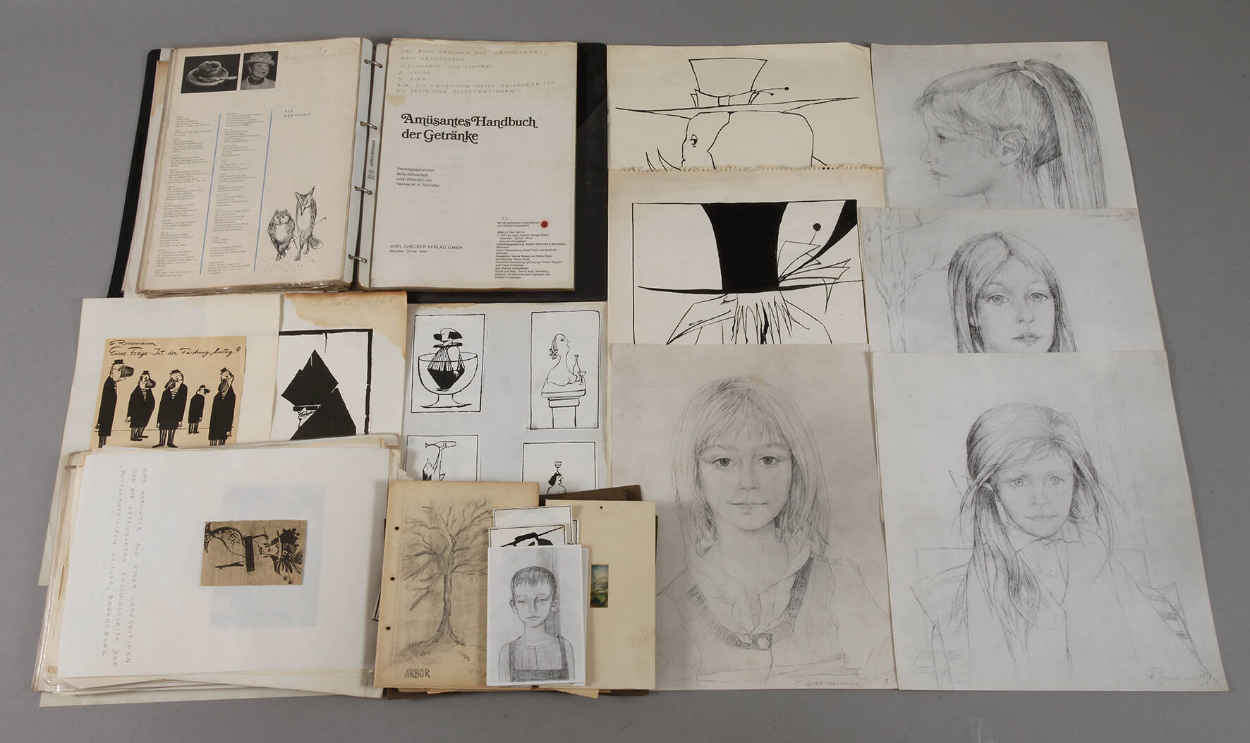 Gerhard Rossmann, Nachlasskonvolut