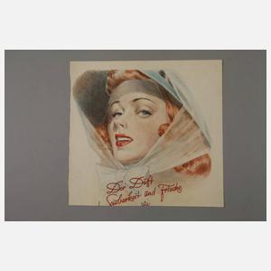 Paul Rudolph, attr., Drei Werbeentwürfe