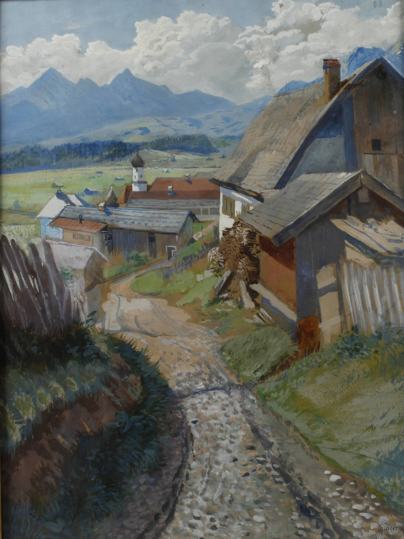 Albert Singer, "Wallgau"